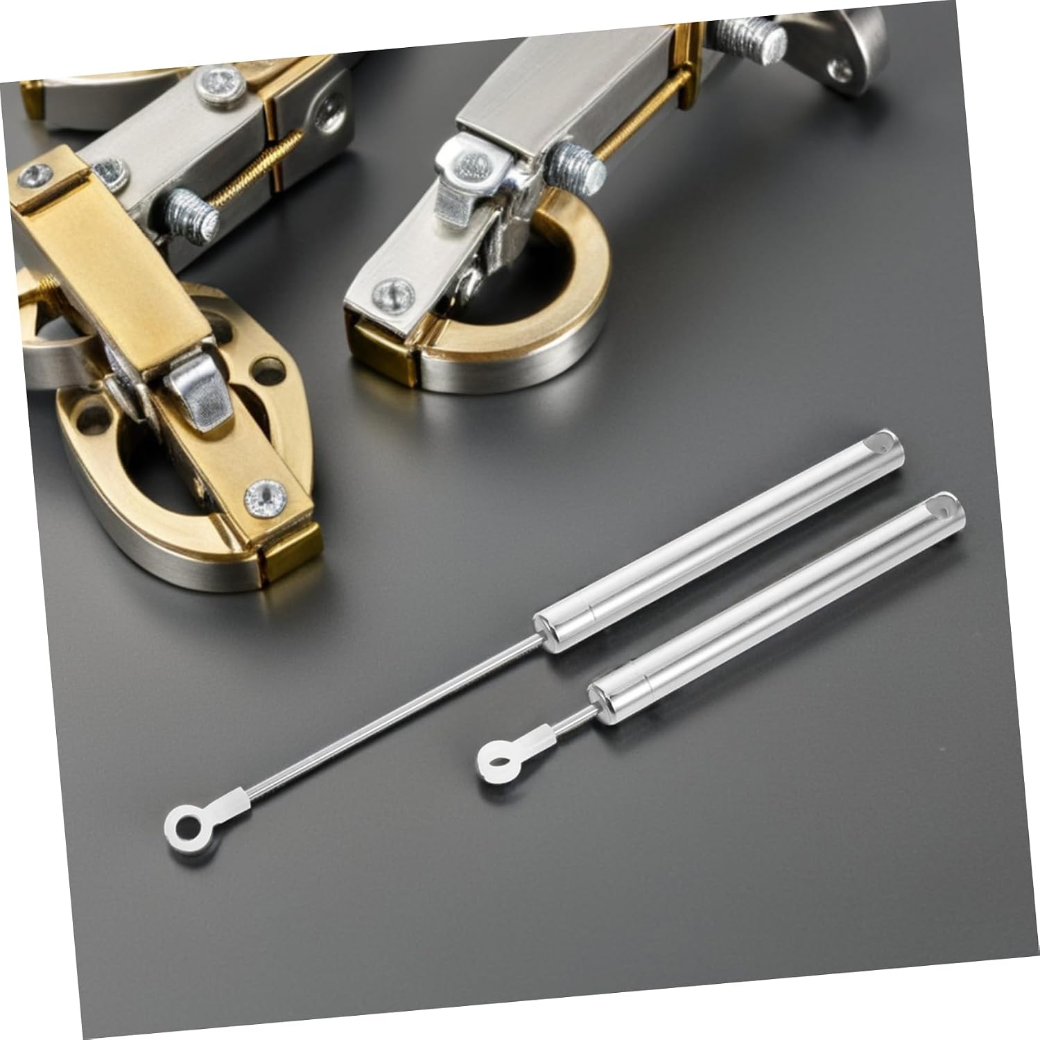 2pcs Replacement Trash Can Damper Soft Closing System in Metal Silent Rod for Smooth Operation