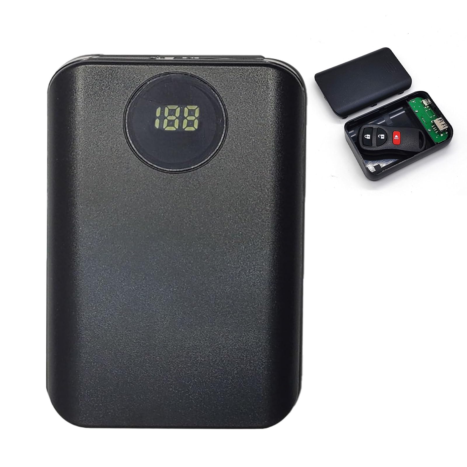 Amazon.co.jp: TVETE 隠し収納 パワーバンク 隠し金庫