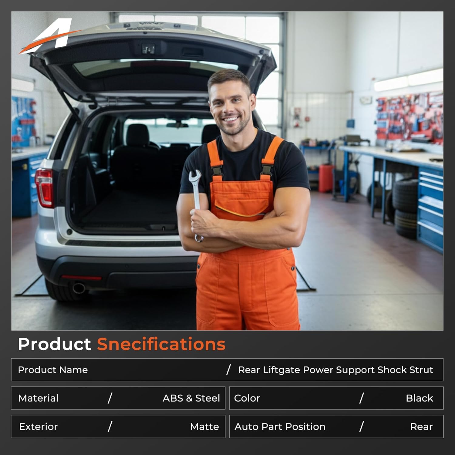 Power Rear Hatch Struts Compatible with Nissan Rogue 2014-2019 Electric Rear Hatch Lift Struts, 1Pair Rear Tailgate Liftgate Support Shock Strut Replace# 905614BA1A