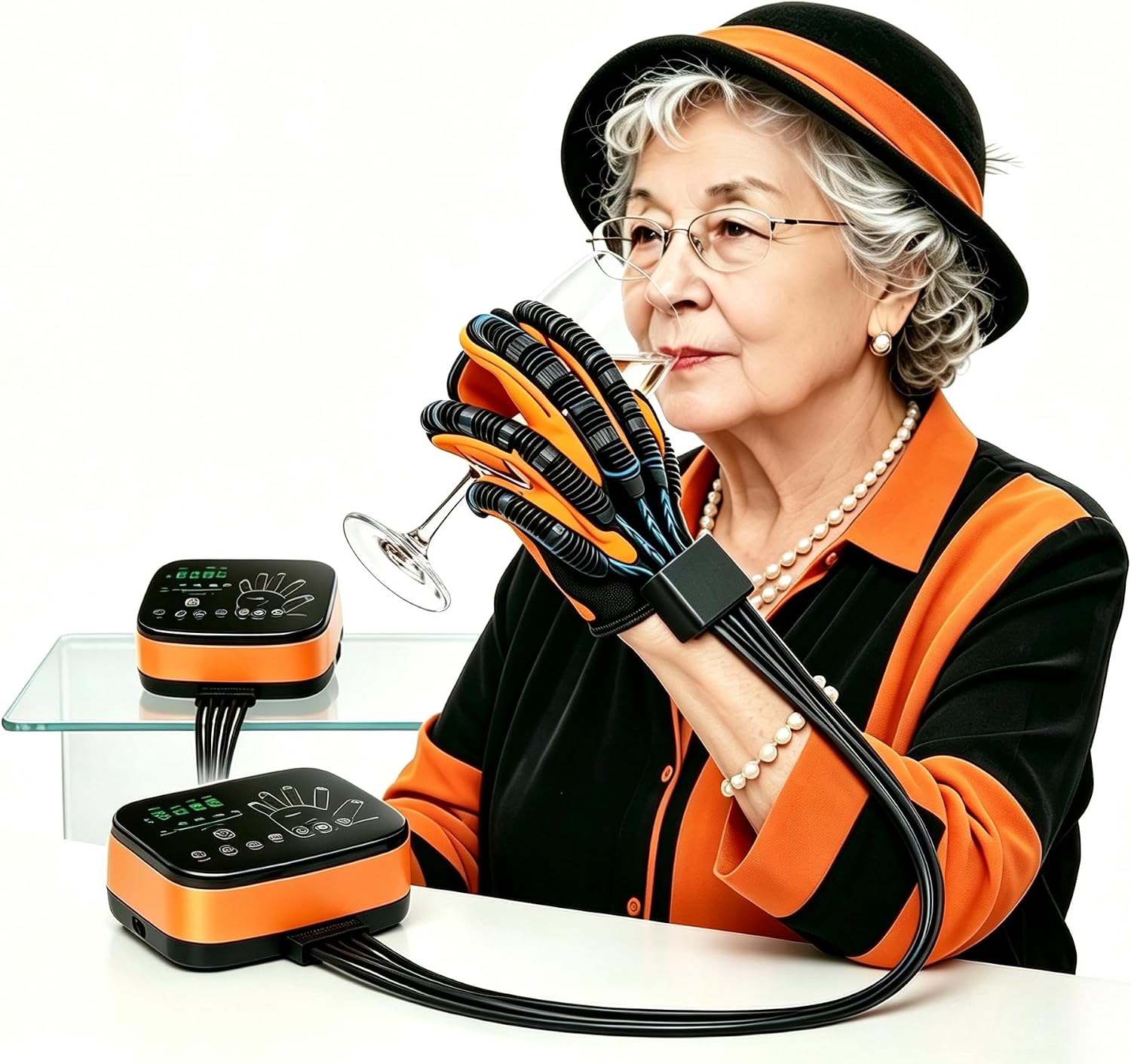Hand Rehabilitation Robot Gloves for Stroke Recovery
