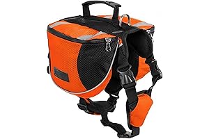 Polyester Dog Saddlebags Pack: The Perfect Travel Companion for Adventurous Canines
