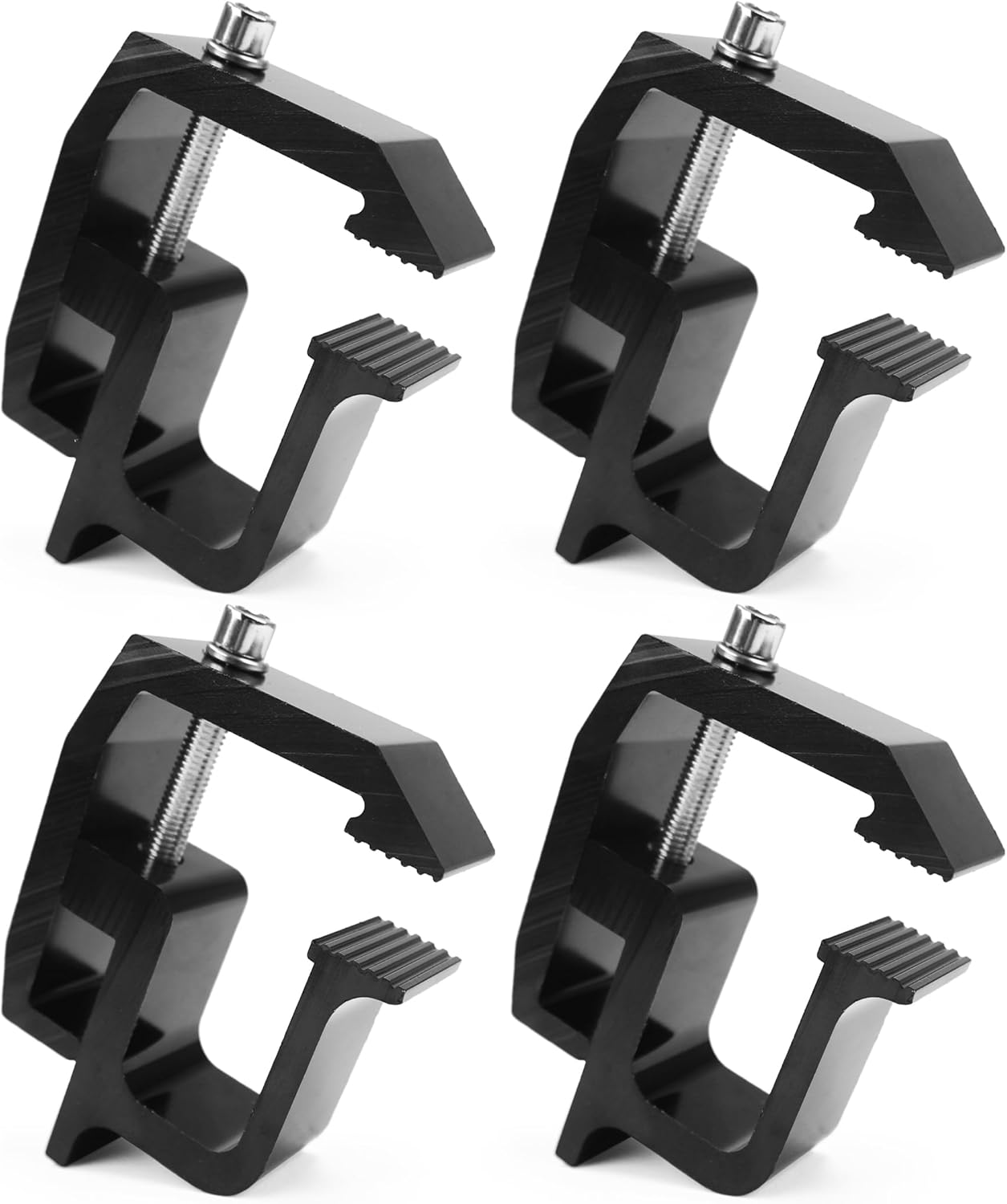 MaxxHaul 50843 Mounting Clamps - 4 PCS - For MaxxHaul 50613/50614 / 50621 Aluminum Truck Racks