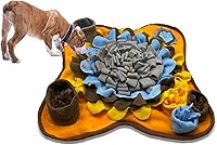 Vista 7 de Alfombrilla de olfateo para perros, esteras de alimentación para mascotas, almohadilla de olfateo para cachorros, juguetes interactivos