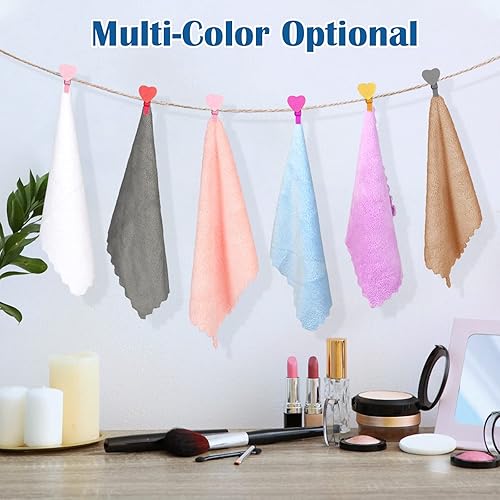 Miniatura 2 de Orighty Paños removedores de maquillaje, limpiadores, reutilizables, suaves y lavables, de microfibra de vellón coral, para cara, ojos, labios,