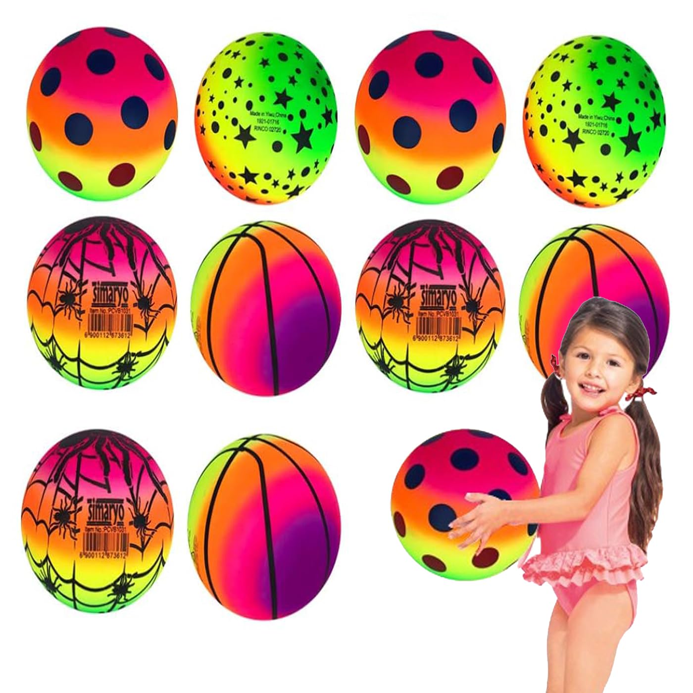 WIZME Beach Balls/Inflatable Pool Balls/Swimming Pool Balls for Adults Kids Summer Beach Water Games Beachball to Use at Pools, Beach, Outdoor & Indoor Play (Set of 10) (B0D63B7726) Amazon Price History, Amazon Price Tracker