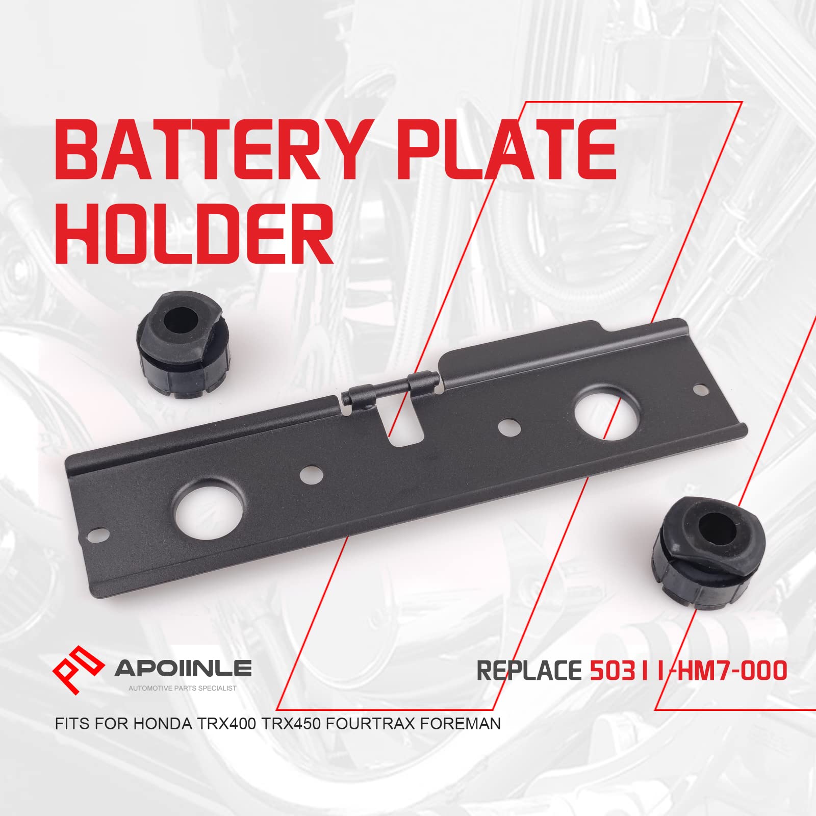 Amazon.com: Battery Plate Holder Fits for Honda TRX400 TRX450