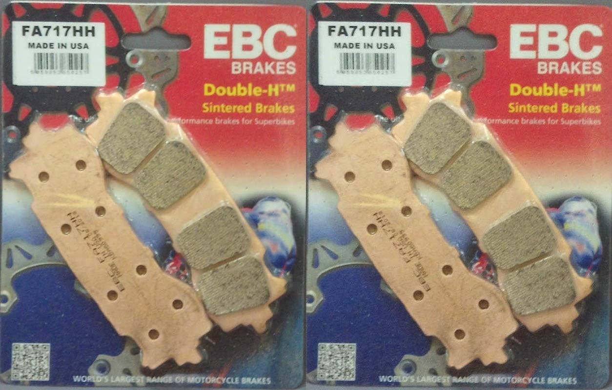 EBC Brake Pads FA717HH (2 Packs - Enough 2 Rotors)