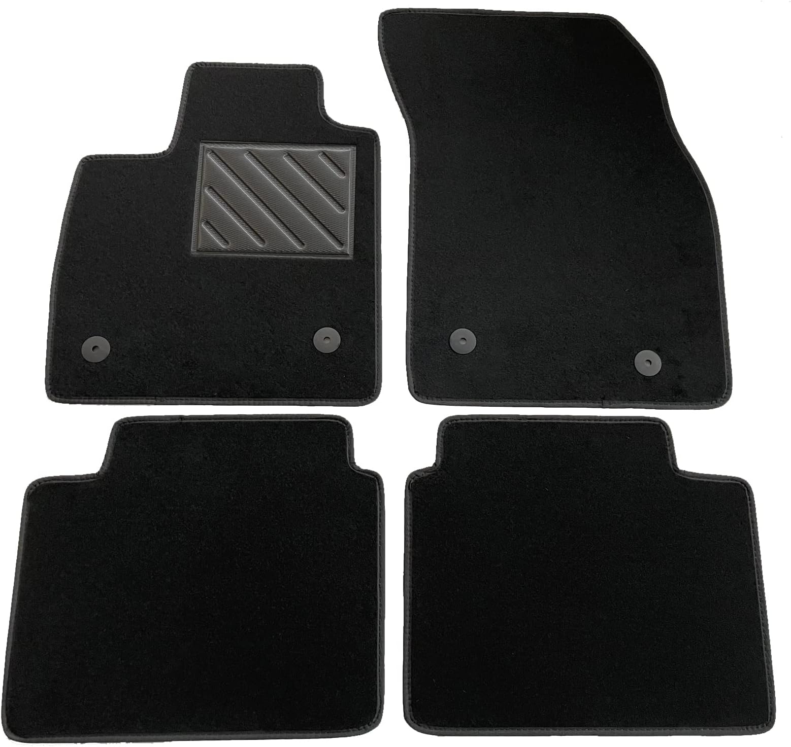 T SP-1015-A Tappetini su isura in Velluto per Ford C-AX II 11.2010