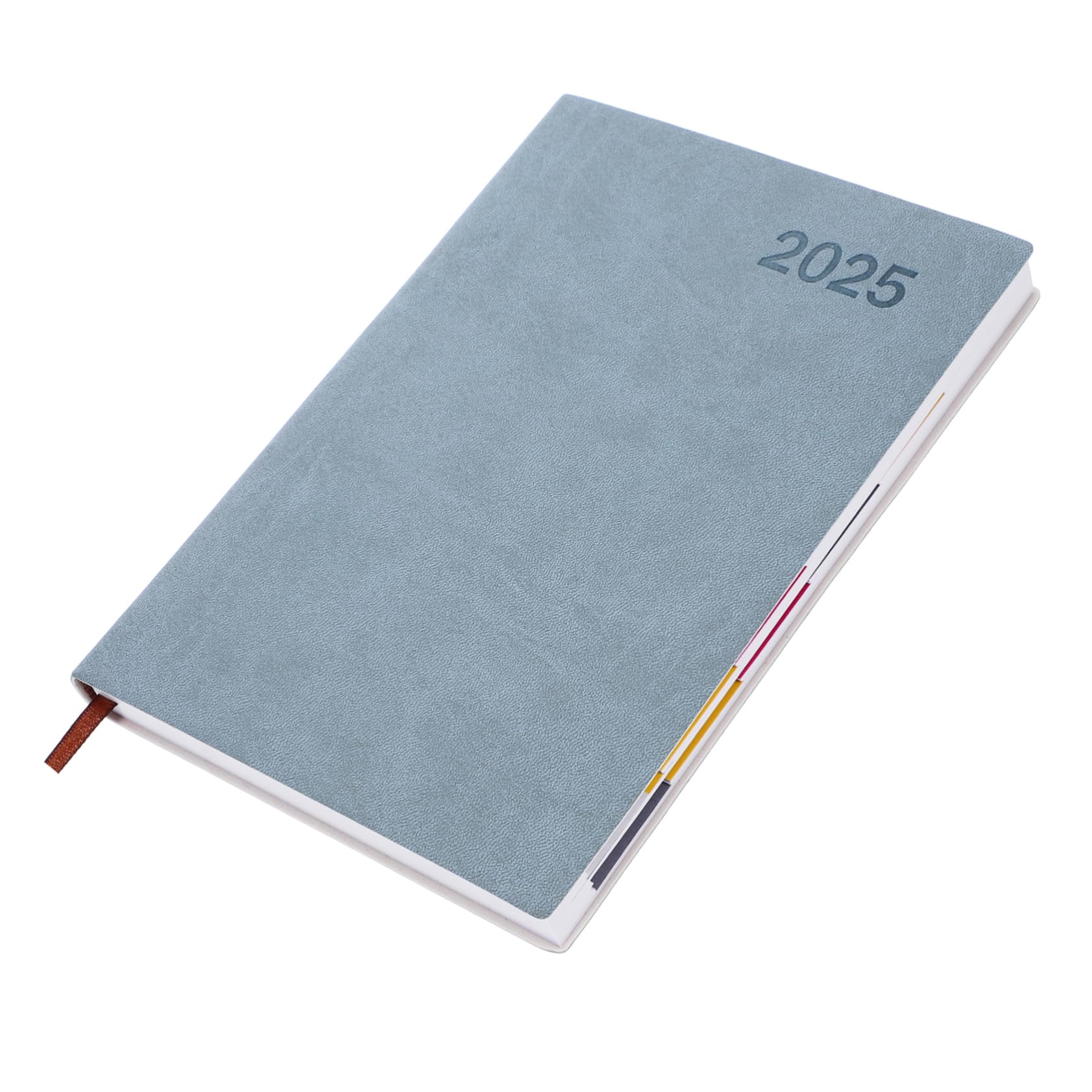 Angoily 3 Pezzi Agenda Planner con Copertina PU Taccuino Organizer Giornaliero e Annuale Leggero e Portatile per Casa e Ufficio Pianificazione e Organizzazione