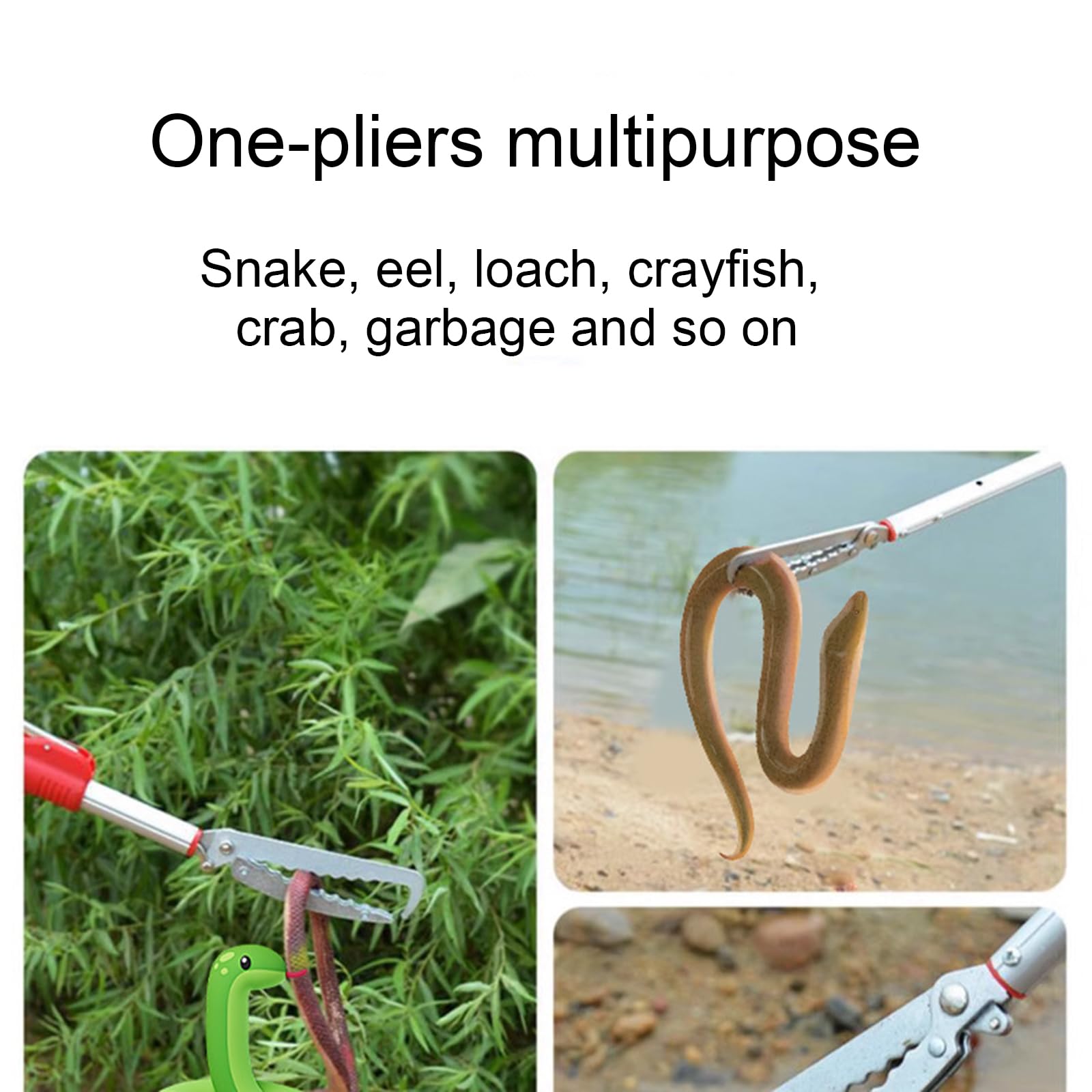 Alicates, mordida fuerte, material de acero inoxidable, fácil de operar, se puede utilizar para exploración al aire libre, pesca