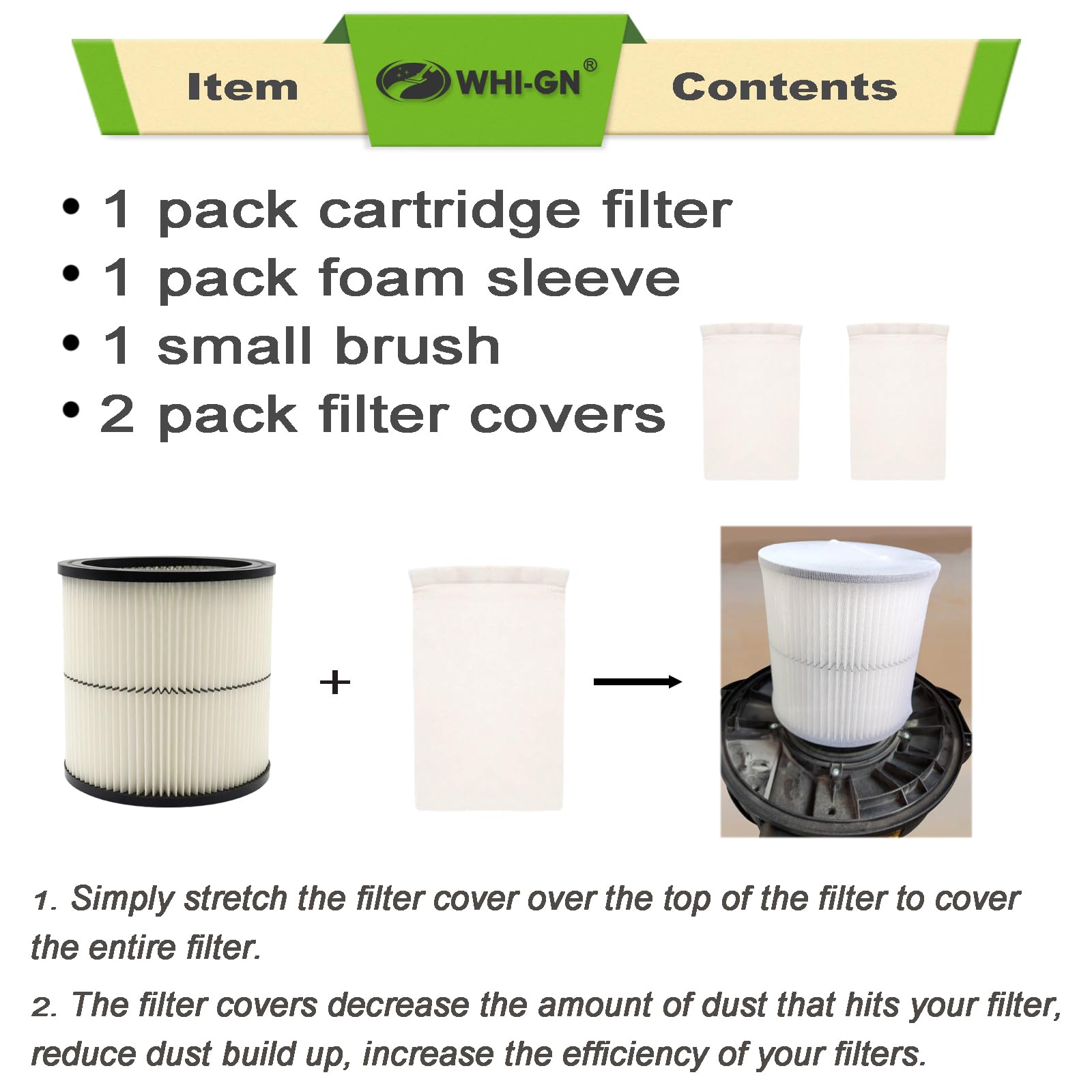 シャワーズv sa psa9 1 Pack 17884 Vacuum Cartridge Filter Replacement for