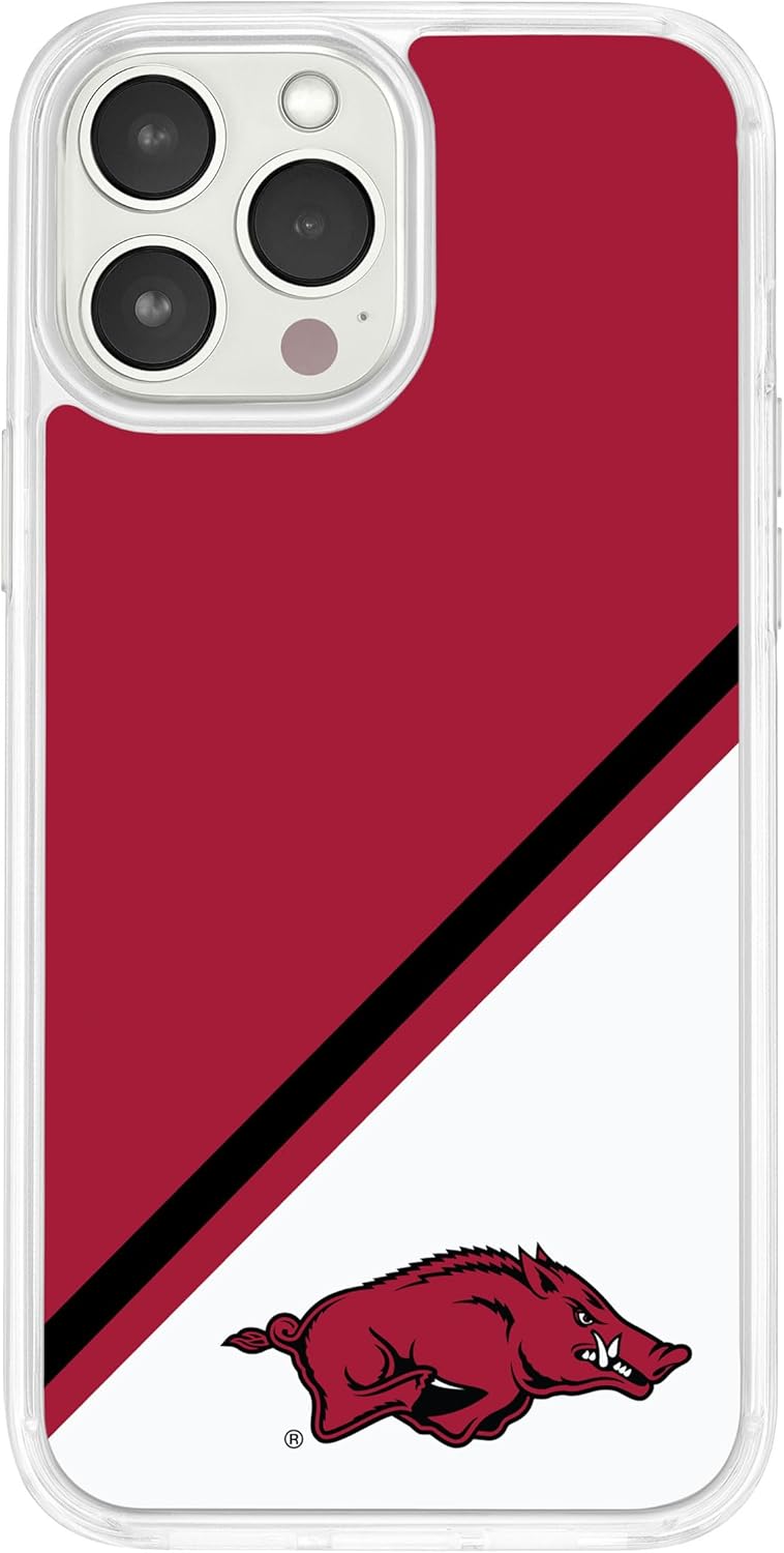 Affinity Bands Arkansas Razorbacks HD Phone Case Compatible with MagSafe Apple iPhone 15 Pro (Champion Series)