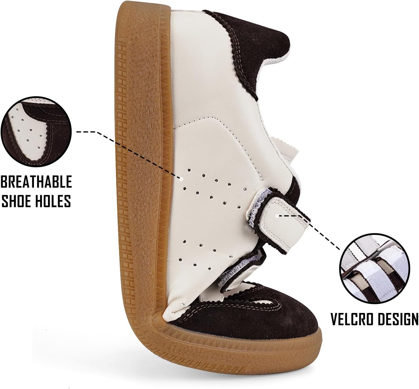 ANFEE Womens Sneakers Tennis Walking Shoes for Women - Dressy Casual Fashion Retro Cloud Comfortable Flat Summer Cute Sneakers - Image 6