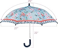 Vista 68 de Stephen Joseph, Paraguas para niños pequeños con cierre sin pellizcos y diseño colorido