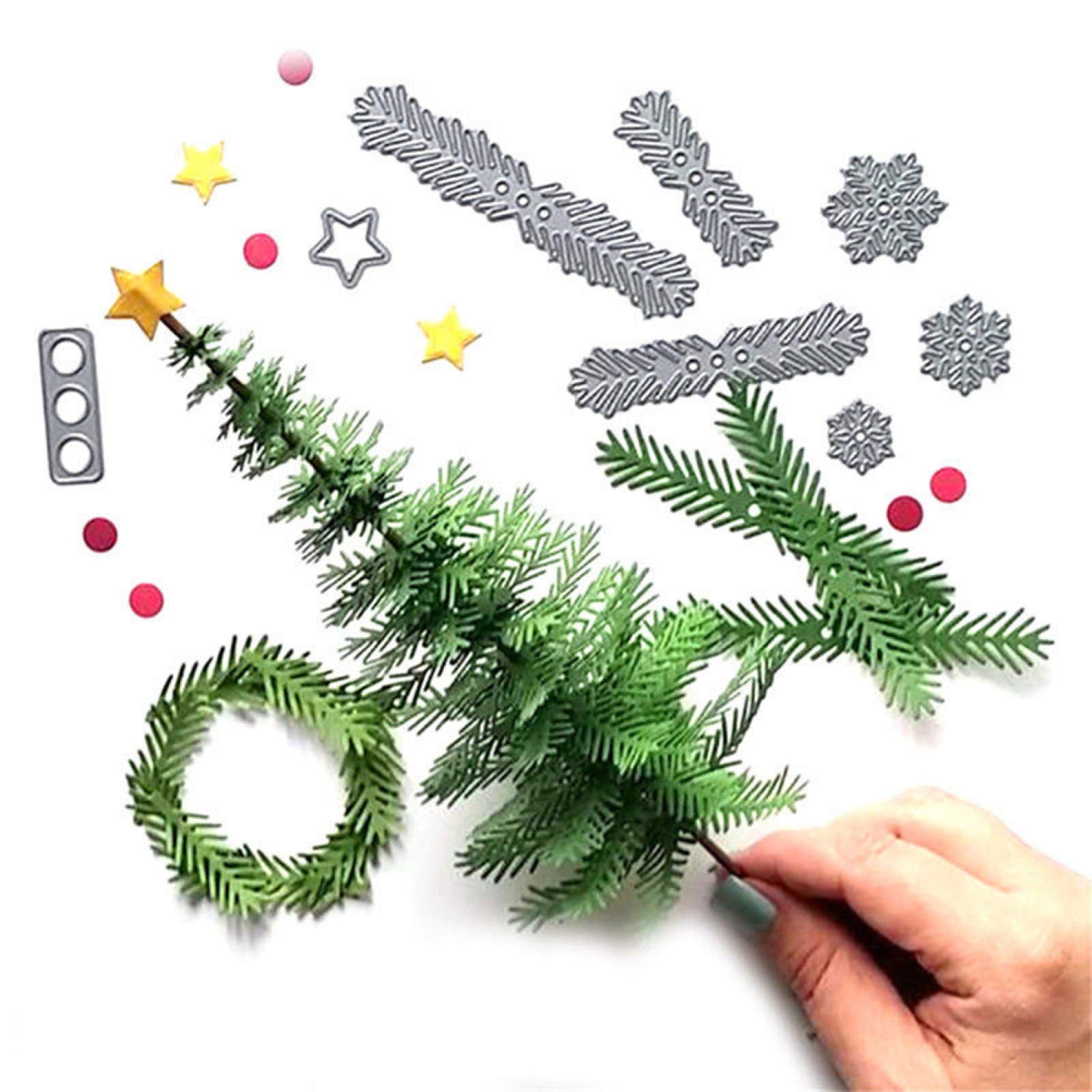 Matrice Découpe Arbre De Vie Scrapbooking - Poinçon Métal 8.4x8cm