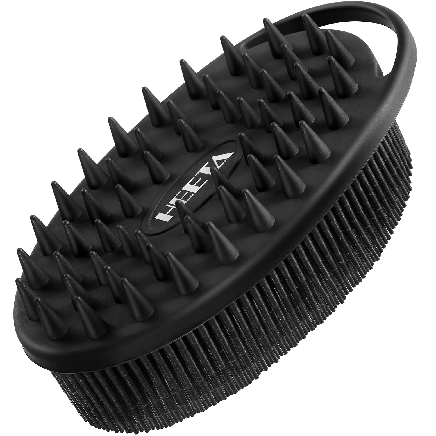HEETA Body Brush for Wet Dry Brushing - Gentle Exfoliating