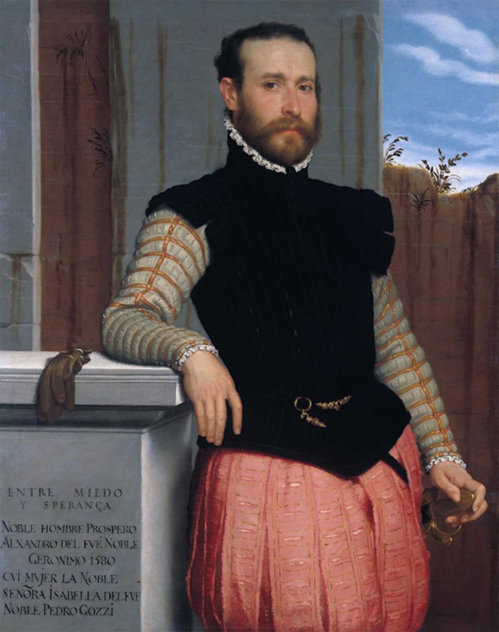ARTXLXXBN Famous Print Painting Colorful Art Print Portrait of Prospero Alessandri by Battista Moroni Canvas Art Decorations for Home Decor 60x90cm