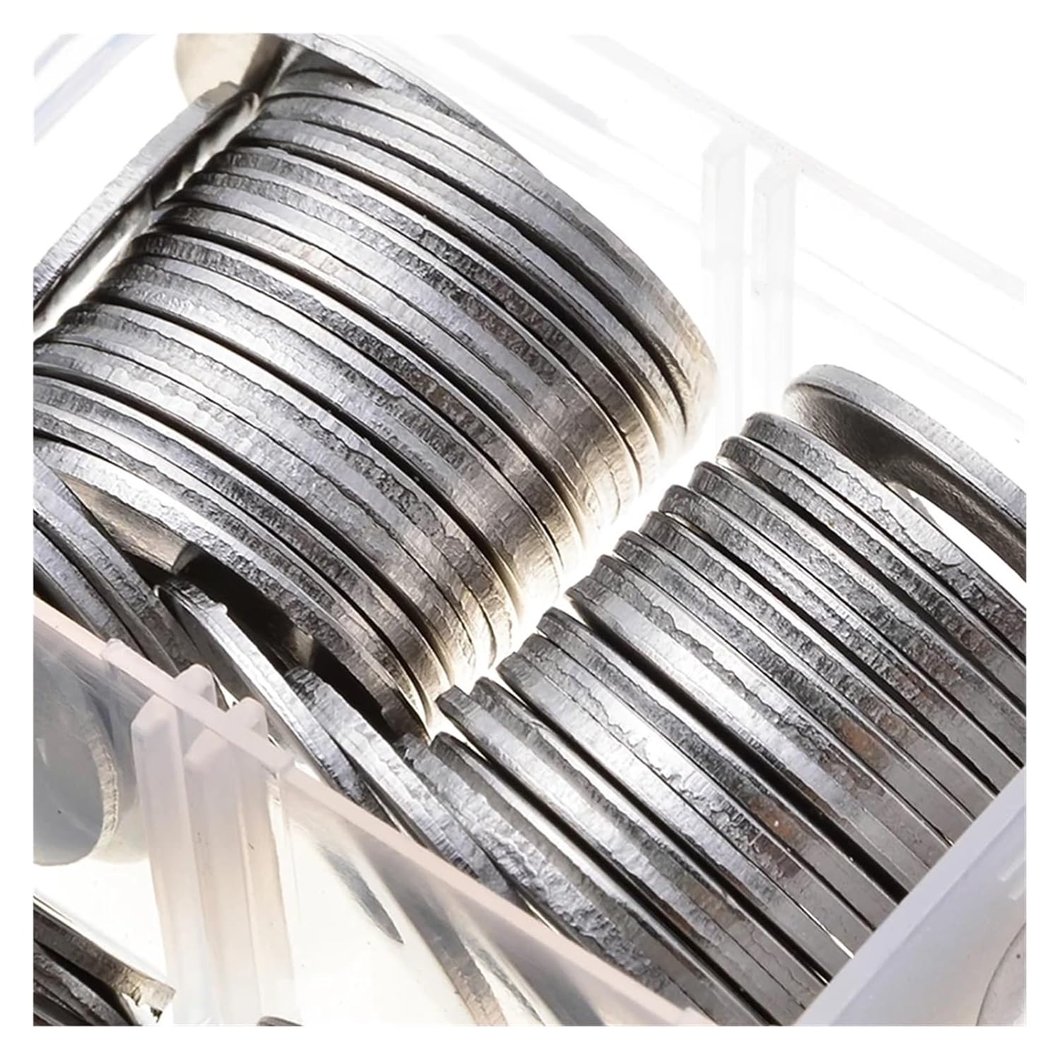 Sealing Gasket 270pcs 6 Sizes Stainless Steel Durable Washers Kit with Case for Machinery Car Assorted Solid Crush Seal Flat Gaskets Set Sealing Gasket