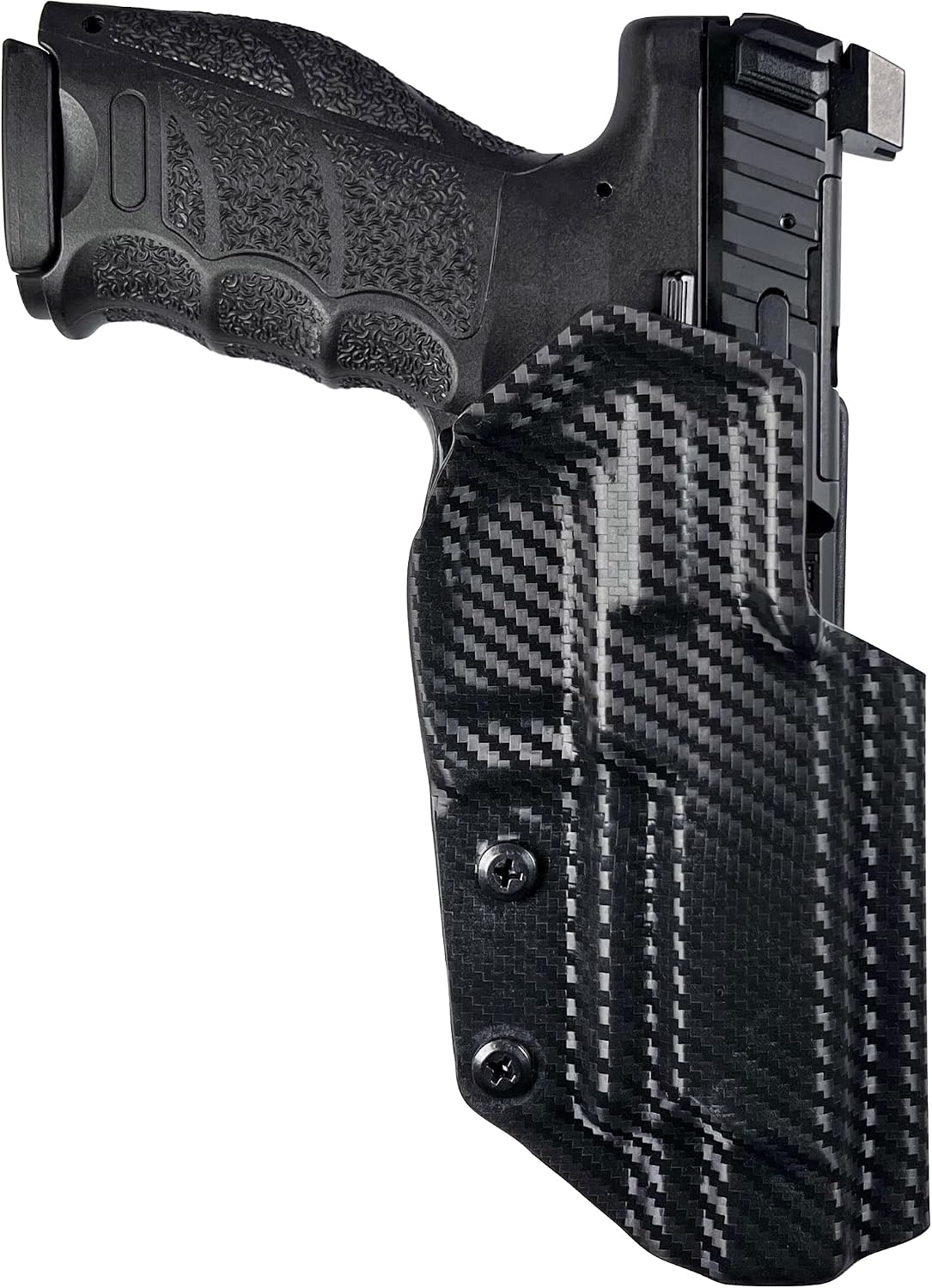 OWB Classic Clip-On Holster Fits Heckler & Koch VP9L Outside The Waistband Carry Gun Holster Kydex American Made Durable Lightweight Carry Gear