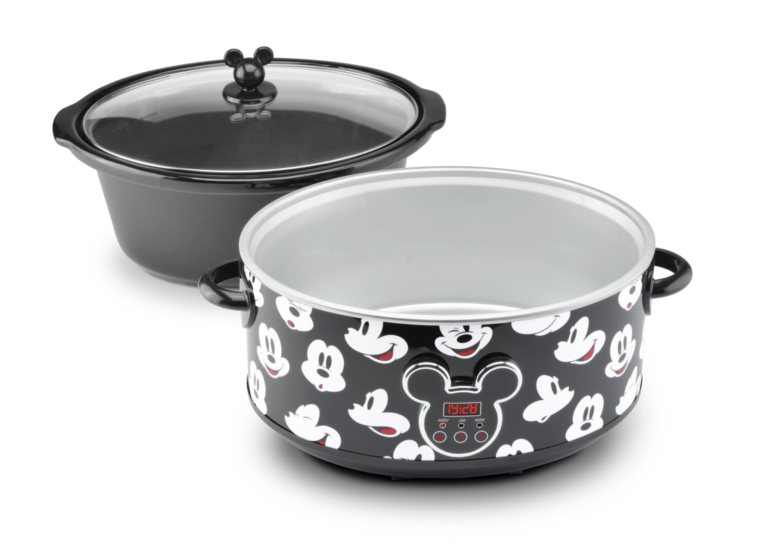 Snapklik.com : Disney Mickey Mouse 7-Quart Digital Slow Cooker