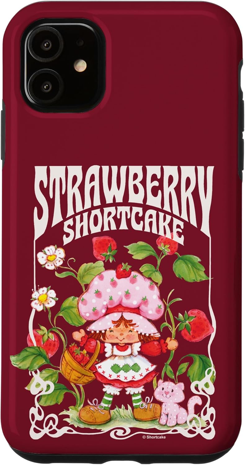 iPhone 11 Strawberry Shortcake Life Is Sweet Nouveau Berry Garden Case