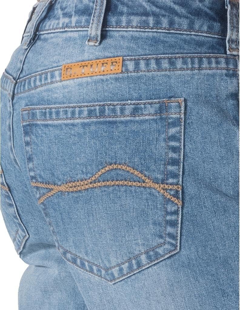 B. Tuff Western Jeans Mens Weekend Vibes Bootcut Light MWKEND