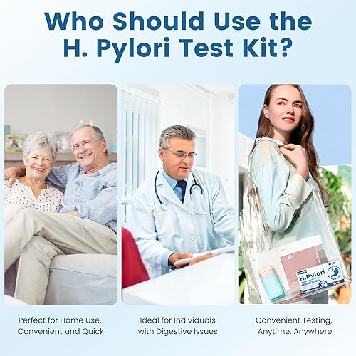 Miniatura 6 de H Pylori Test Kit – 2 PCS H. Pylori Test, H-Pylori Stool (Antigen) Self-Test for Home Use, 99.9% Accurate, Fast 10-15 Min Results, Easy to Use, No