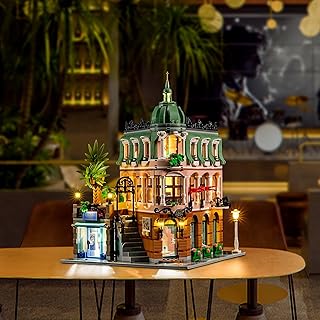 Led Lighting Kit for Creator Expert Boutique Hotel - Compatible with Lego 10297 Building Blocks Model- Not Include The Lego Set
