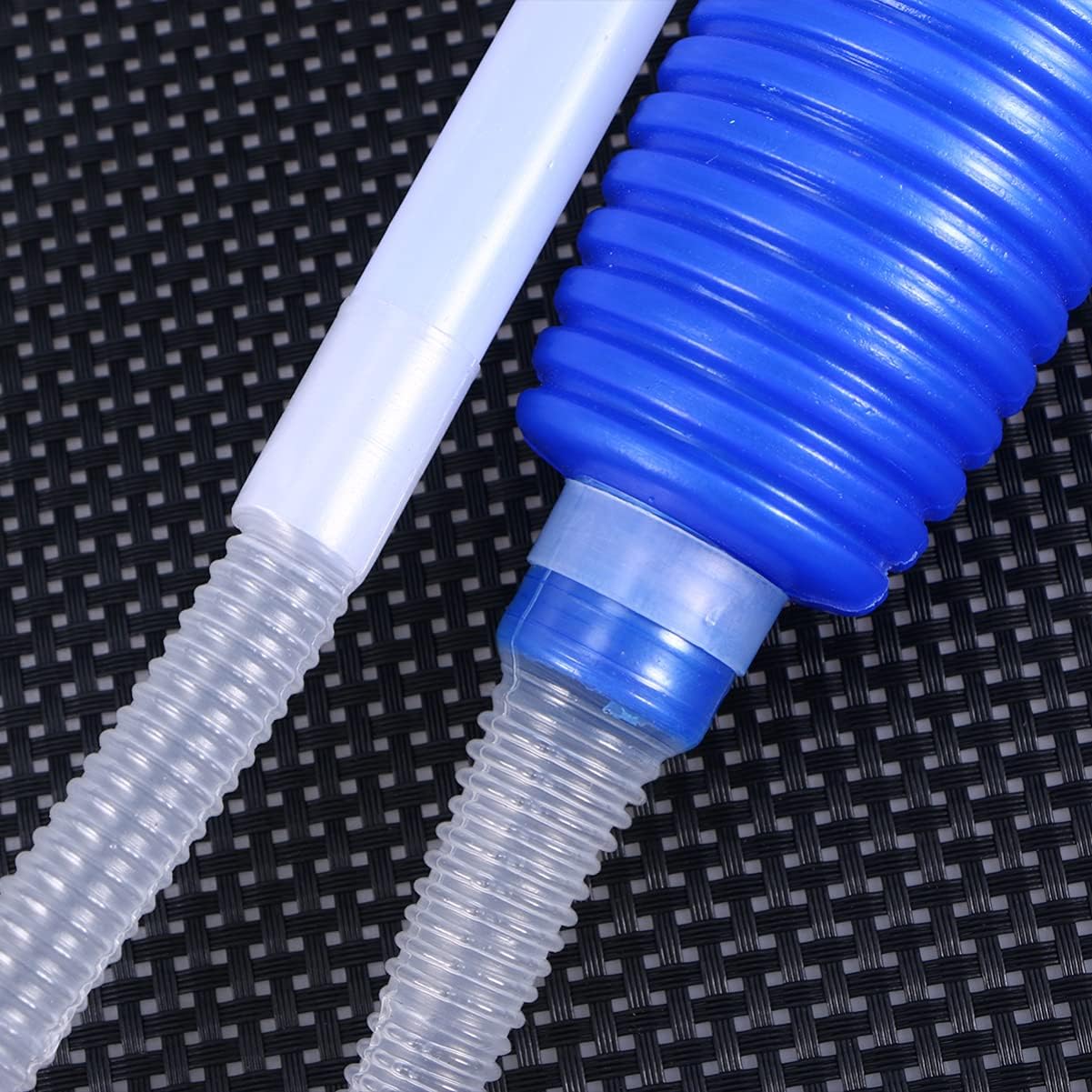 Angoily 3pcs 1.7m Aquarium Fish Tank Vacuum Cleaner Pump Gravel Water Tool Random Color