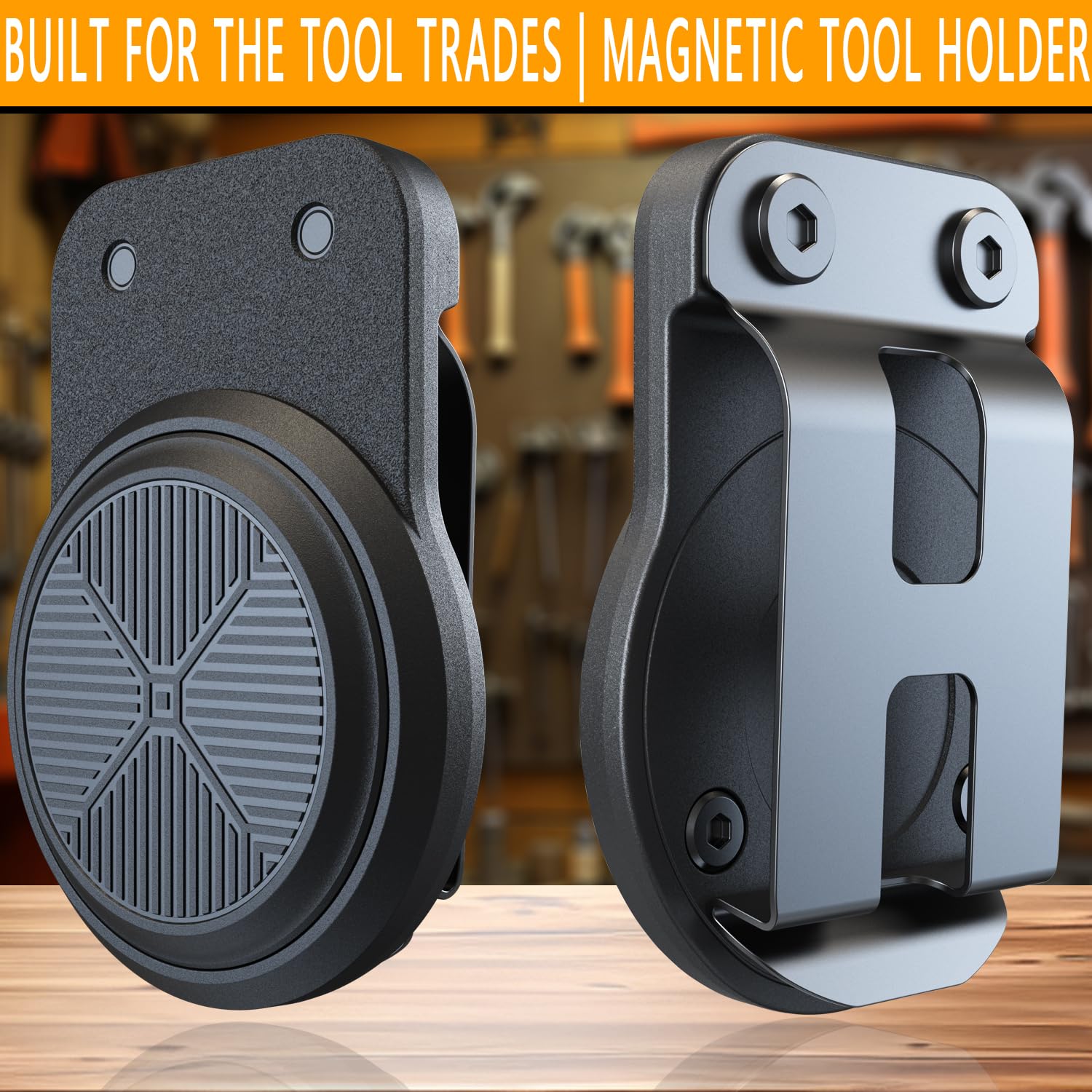 Magnetic Tool Holder - Strong Belt Clip -2