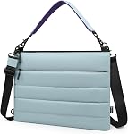 HYZUO 13.3-14 Inch Laptop Sleeve Bag for MacBook Pro 14 M5-M1 A3426 A3427, MacBook Pro/Air 13, 13" 13.3" Dell/HP/Lenovo/Asus/Acer/Samsung, Women Shoulder Bags Case Work Daily Handbag, Lilac Purple