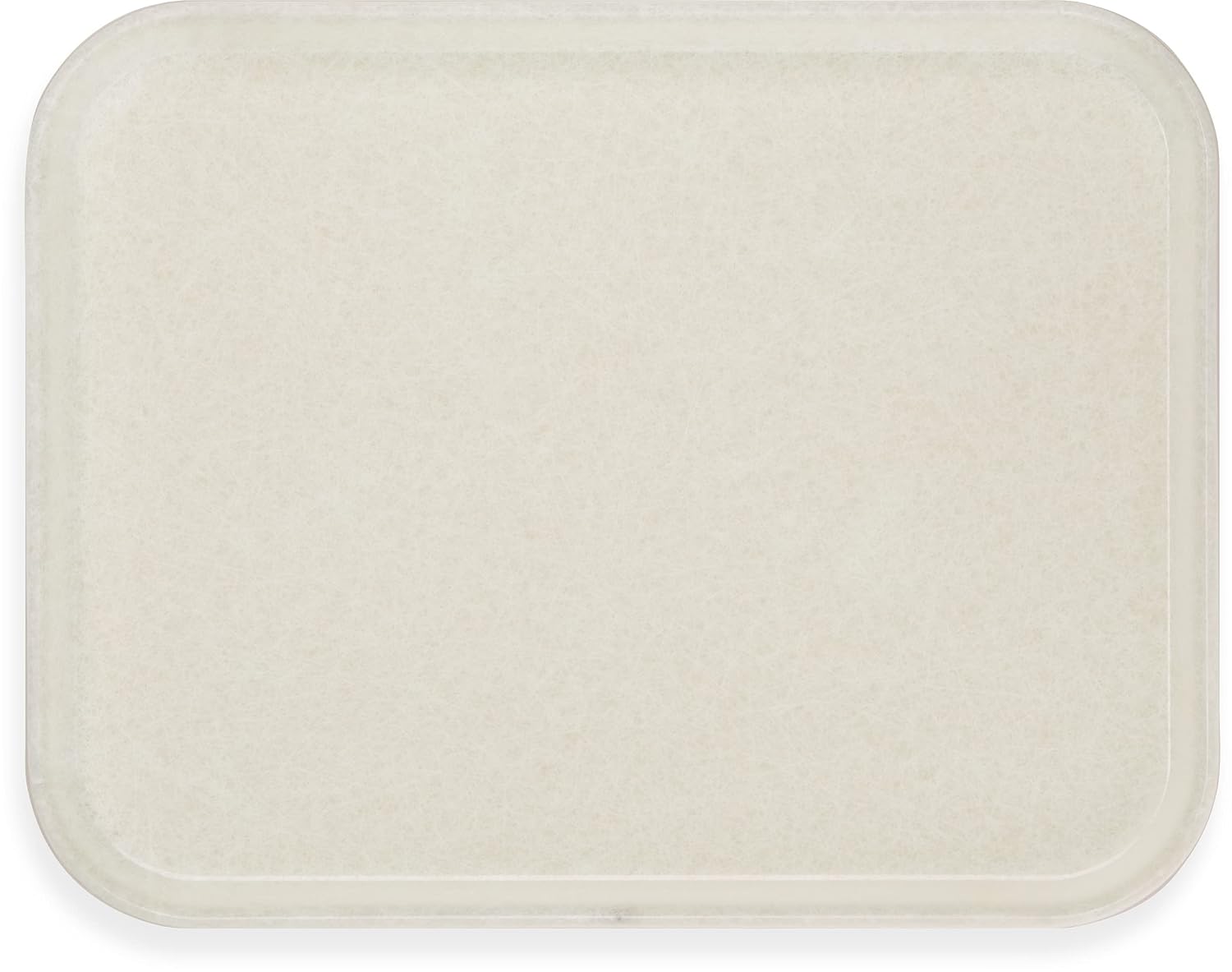Carlisle FoodService Products CFS 1814FG003 Fiberglass Glasteel Solid Rectangular Tray, 18" x 14", Natural (Case of 12)