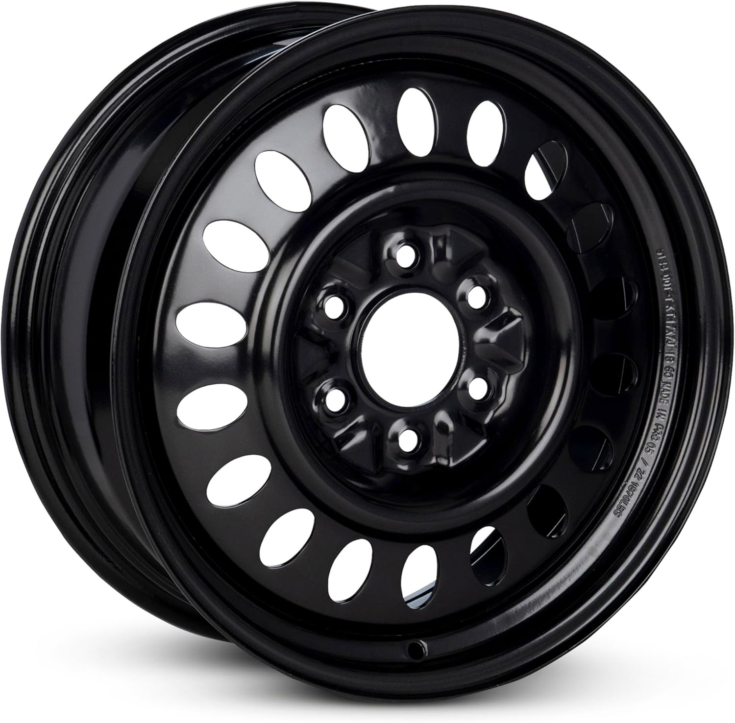 For 02-04 Oldsmobile Bravada 17 Inch Black Aluminum Rim - OE Direct Replacement - Road Ready SUV Wheel