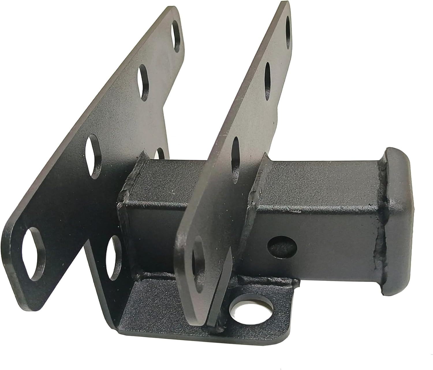 Trailer Hitches, Tow Hitch Trailer Receiver 2 Inch Rear Bumper Metal Towing Hitch Kit for Tow Combo with Hitch Cover