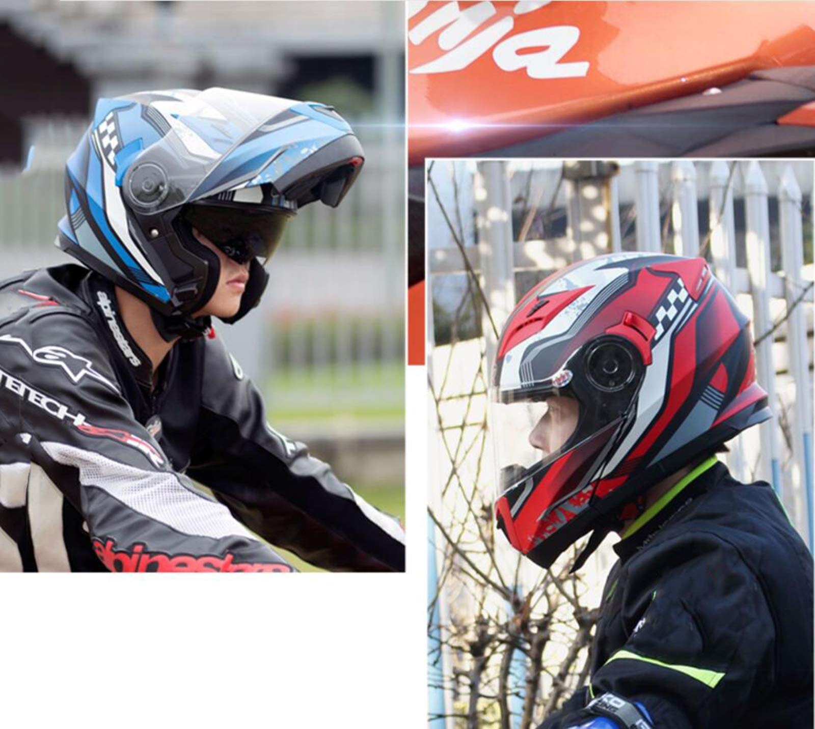 Demi-Casque De Moto Rétro Casque Jet ECEDOT Homologué Casque Moto Bols Hommes Et Femmes avec Visière Amovible Scooter Vélo Cyclomoteur Casques À Face Ouverte 1,M:57-58CM