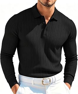 Sailwind Knit Polo Sweater Long Sleeve Casual Pullover Shirts