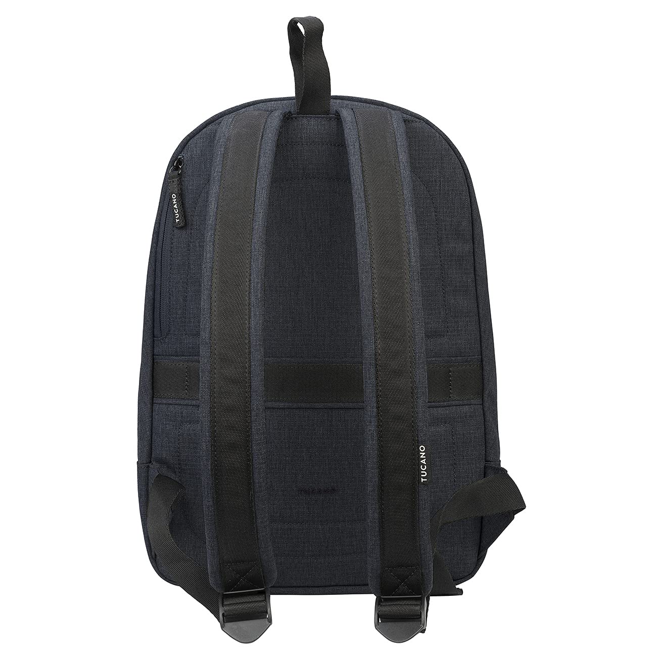 Tucano - Ted Zaino dal taglio sportivo, in materiale ottenuto dalla plastica riciclata, compatibile con Laptop fino a 14", MacBook 13", 14" ideale per ufficio, università, viaggio e tempo libero