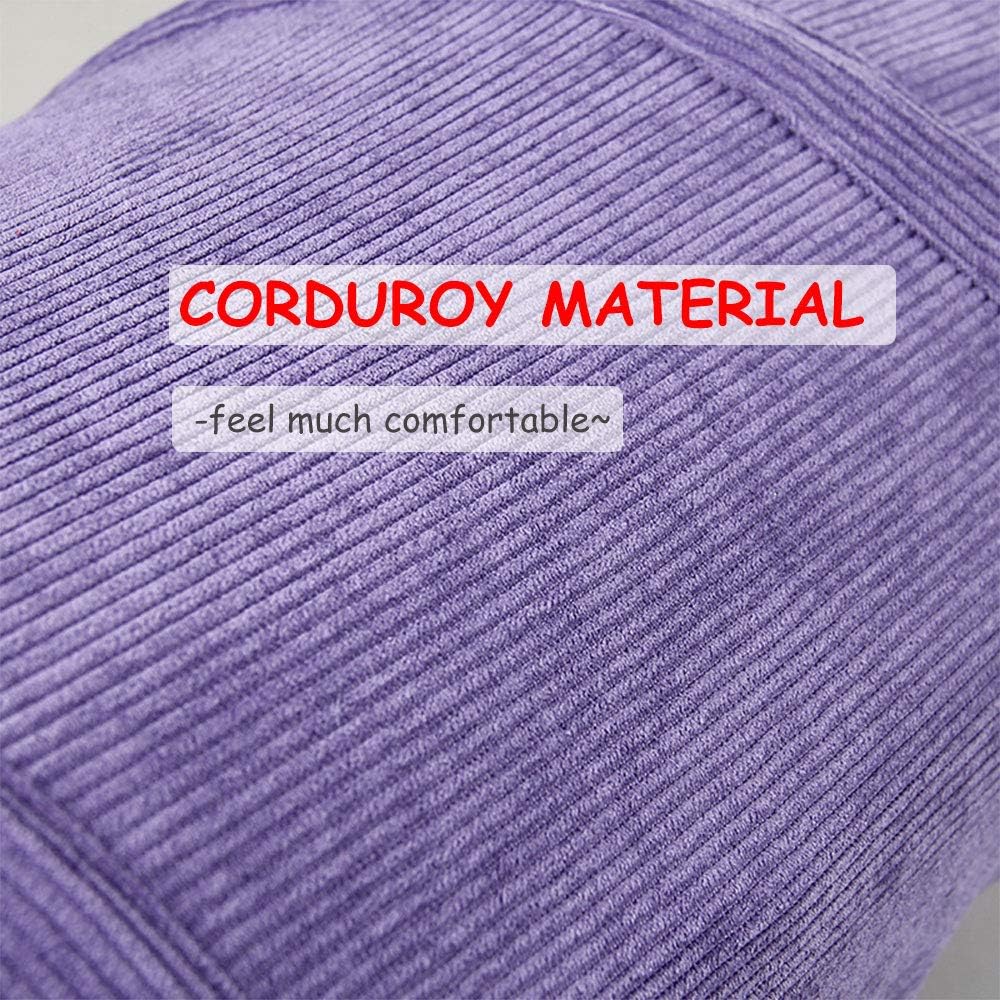 Collapsible Corduroy Cat Tunnel, Vegetable Shape Cat Drill cat Litter Warm pet Tubes Toys, Interactive Cat Toy for Indoor Playing