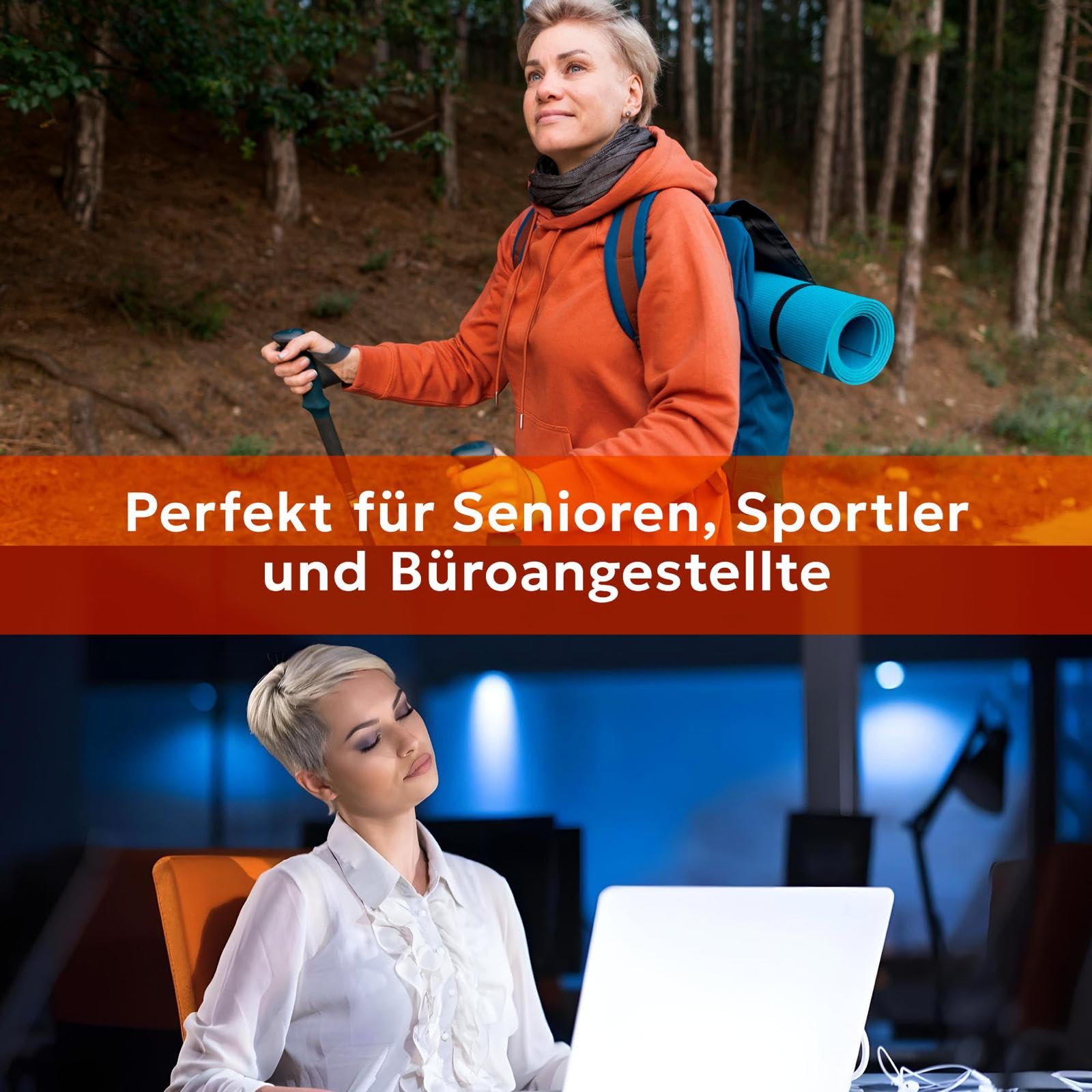 AthroForte +4em Creme gegen Arthrose – Kühlender Effekt für Muskeln und Gelenke – Mit Natürlichen Extrakten aus Menthol und Eukalyptus – Für Hände, Füße, Schultern und Knie – 100 ml