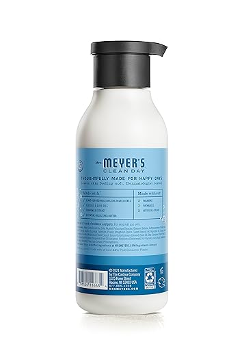 Miniatura 2 de MRS. MEYER'S CLEAN DAY Loción corporal para piel seca, hidratante no grasosa hecha con aceites esenciales, agua de lluvia, 15.5 onzas
