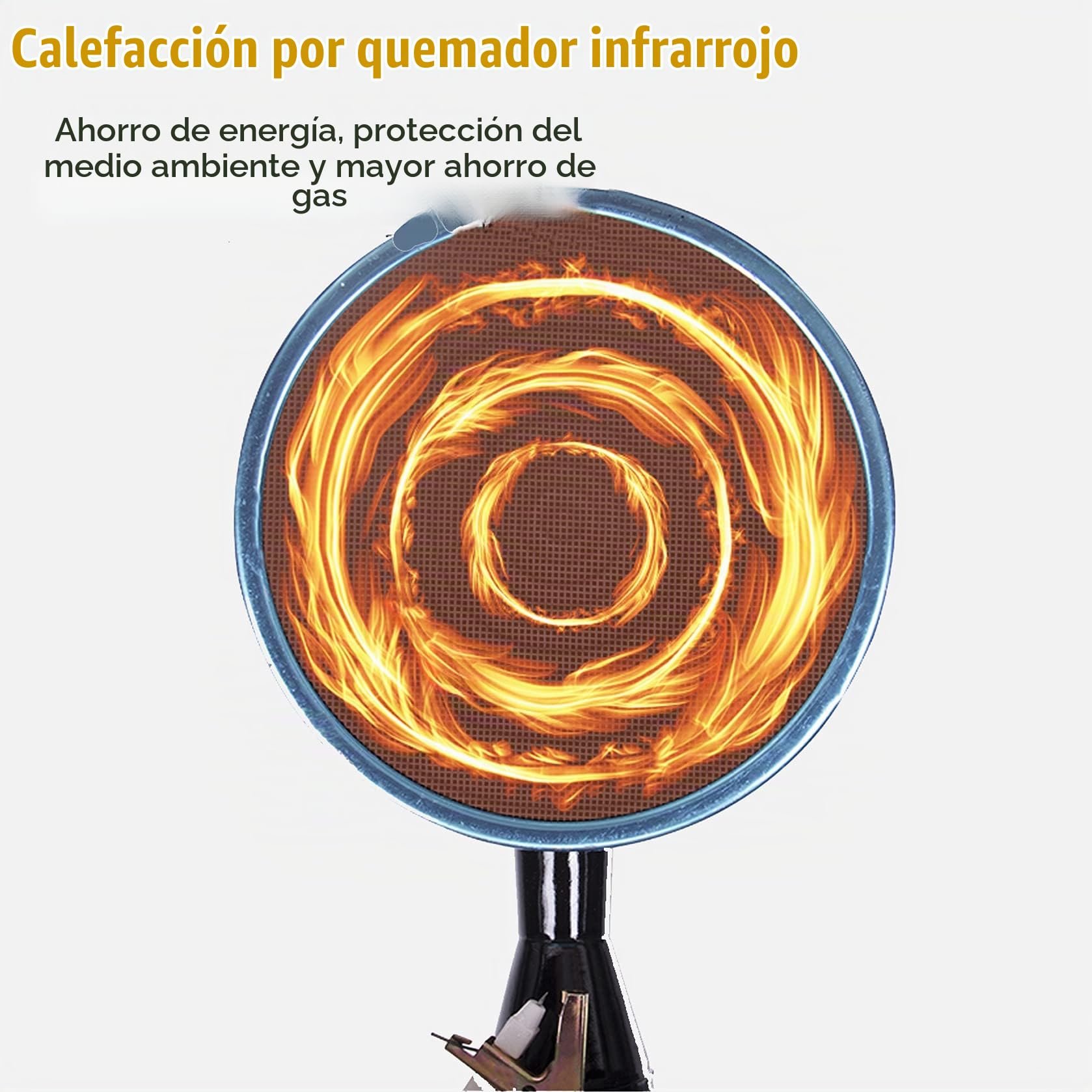 Freidora de Gas,Frying Pan Freidora De Butano Y Gas Propano, Freidora De Acero Inoxidable, freidora ComercialCapacidad 11L * 2