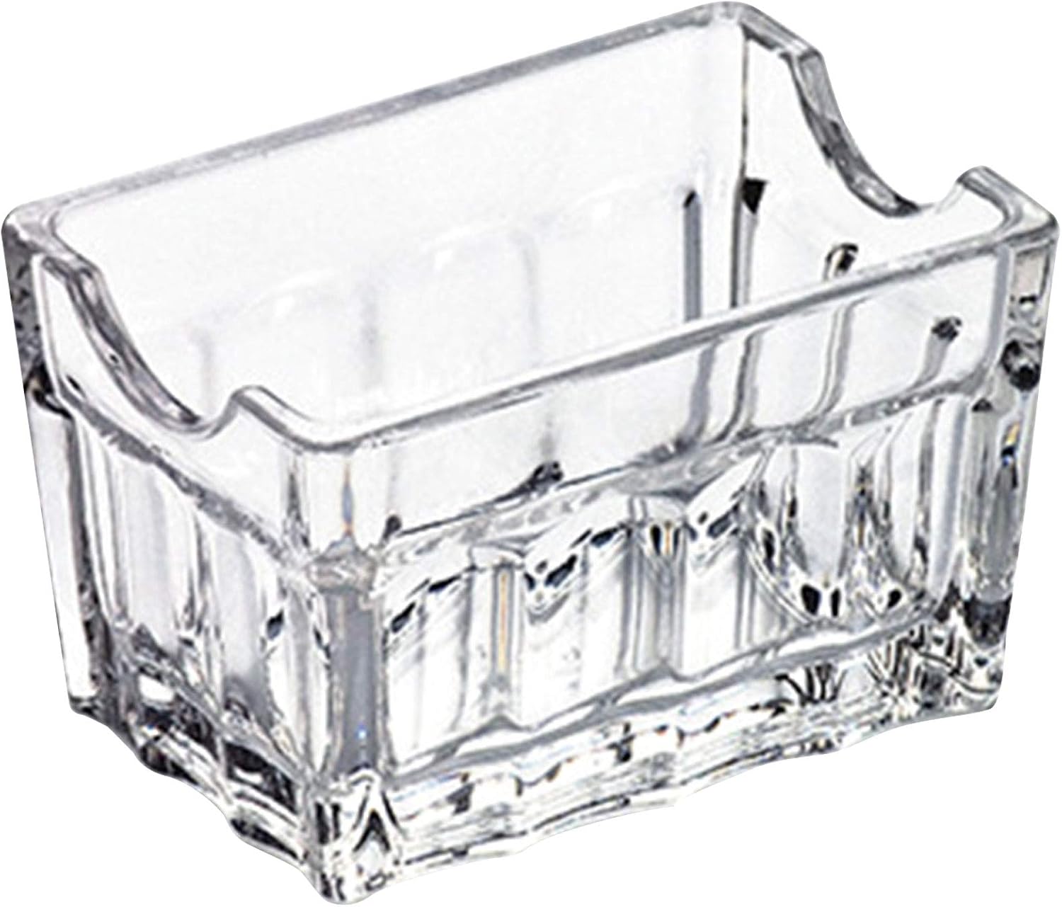 Small Sugar Packet Holder for Coffee Bar,Acrylic Tea Bag Organizer for Restaurant,Condiments Drink Packet Holder Sugar Caddy Dispenser for Countertop Container (02)
