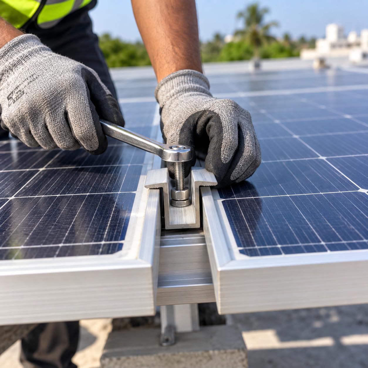 Mid Solar Panel Clamps - Secure Your Panels! -4