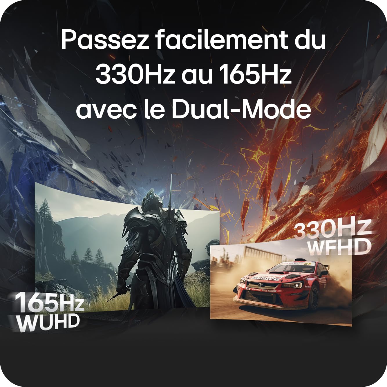 LG Ultragear | Écran Gaming OLED 45" 5K2K | Dual Mode 165Hz330Hz 0,03ms