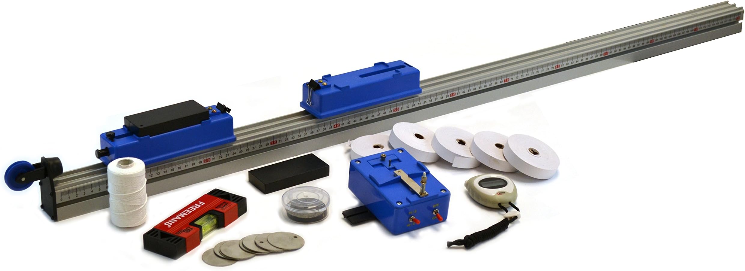 Eisco Labs Dynamics System Kit - Starter Set for Physics/Mechanics