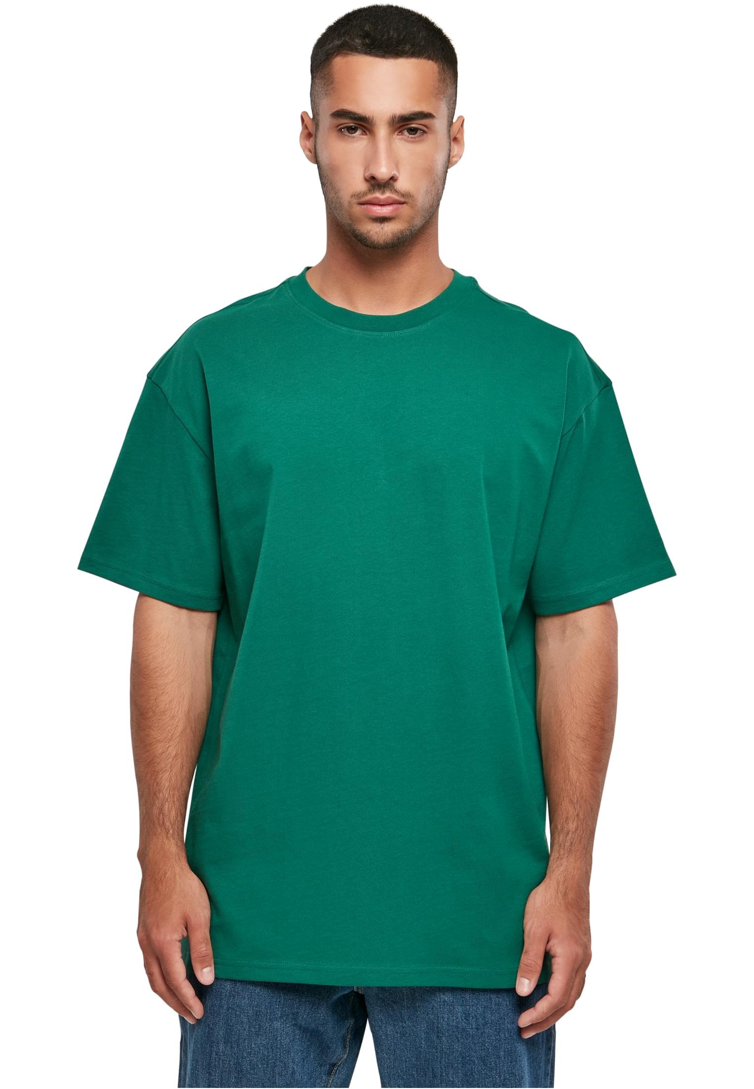 Build Your Brand Unisex Vert Oversized Heavy T-Shirt