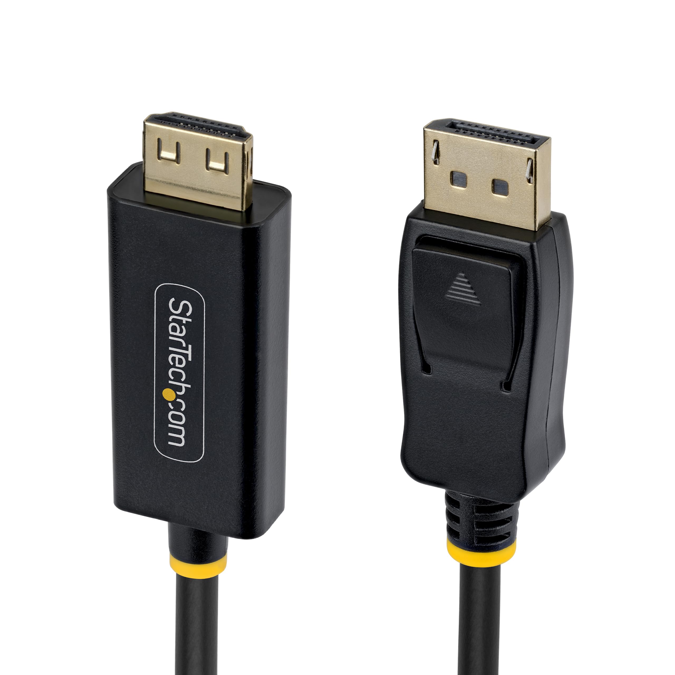StarTech Cavo DisplayPort a HDMI 2m, 4K 60Hz, HDR, Presa Rinforzata HDMI | Compatibile con Lenovo, Dell e HP, Immagini in Alta Definizione