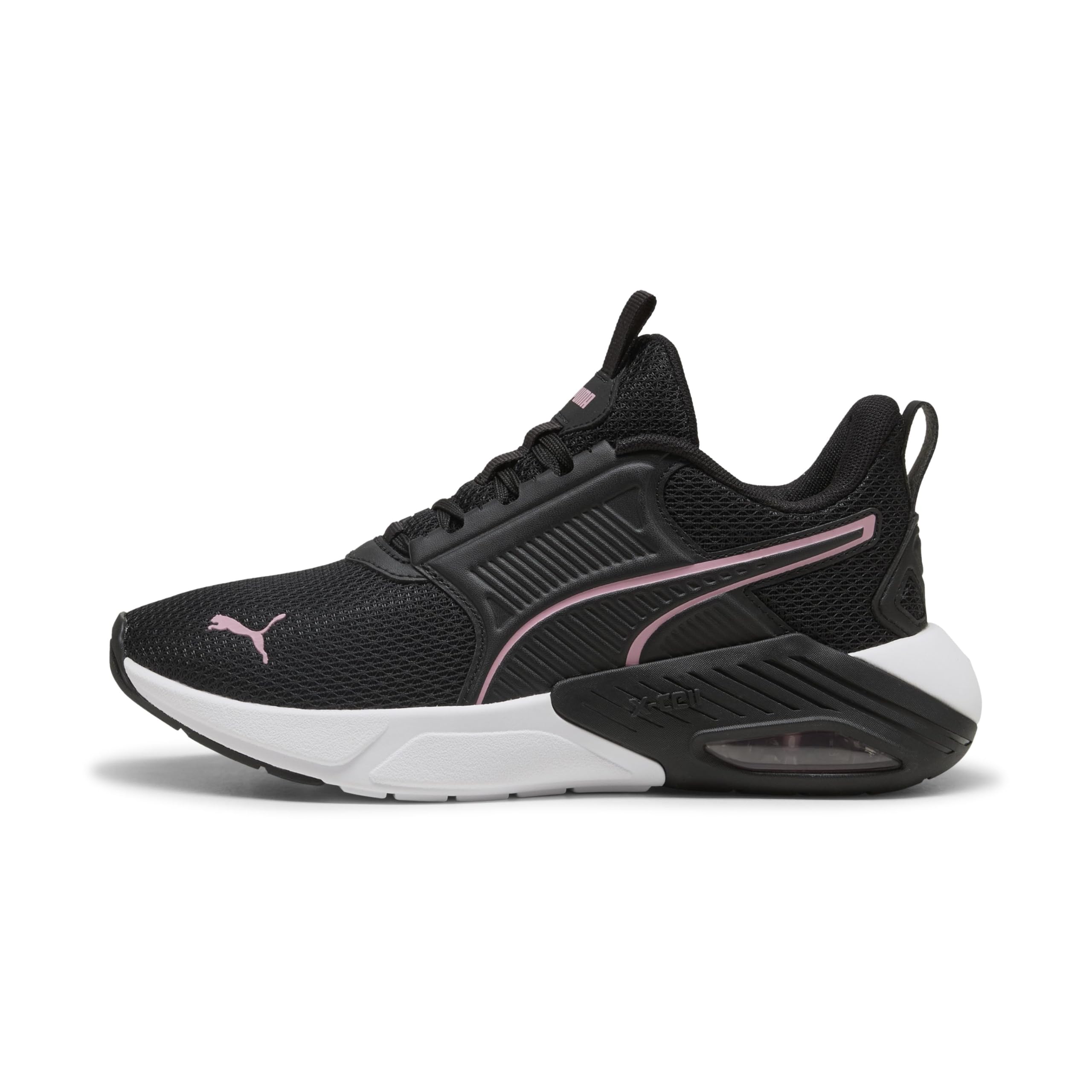Puma Unisex X-Cell Nova FS Scarpa da Corsa su Strada, Puma Nero Rosa Poised, 43 EU