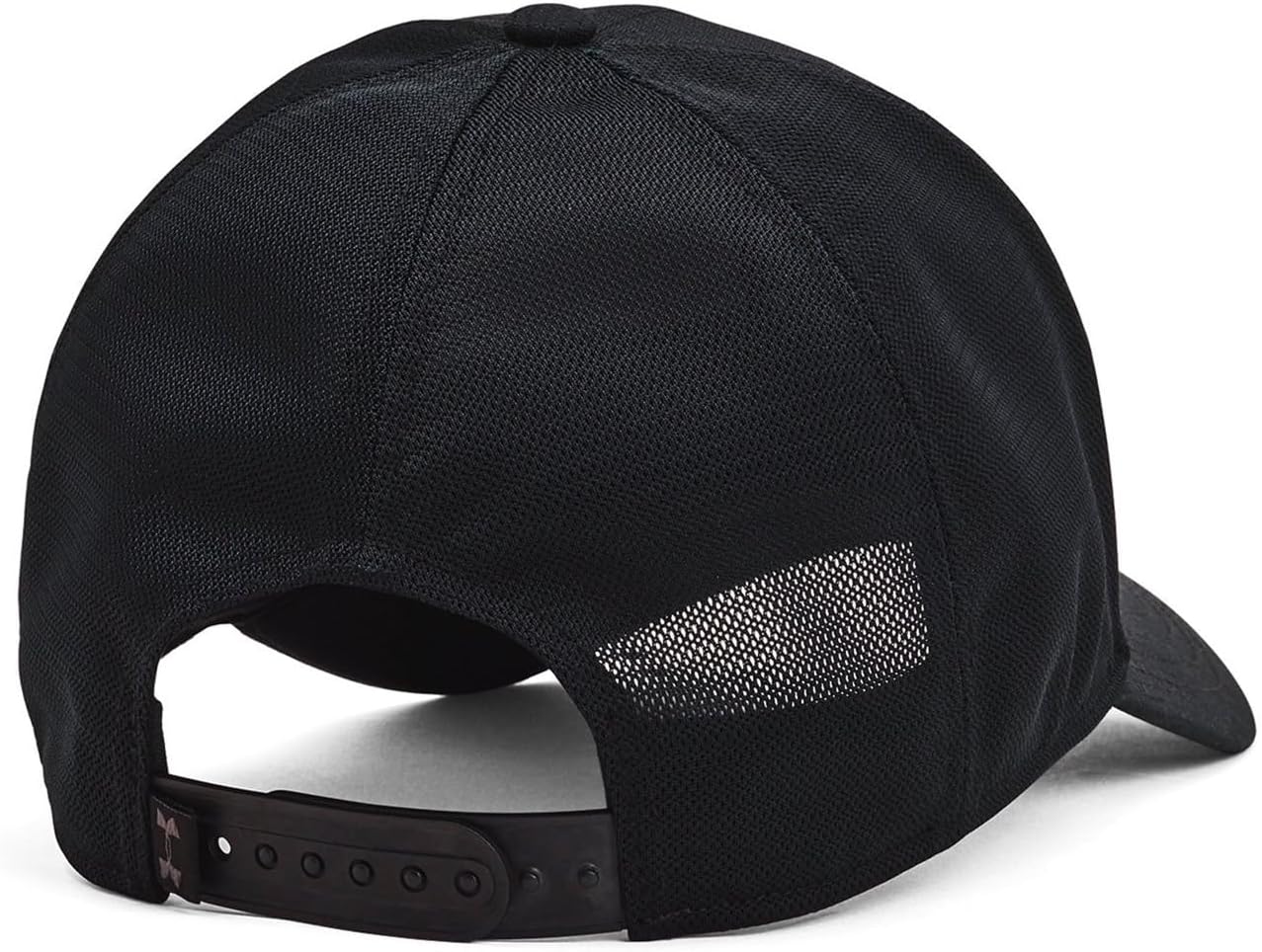 Under Armour Mens Project Rock Trucker Cap, Black/JetGray, osz