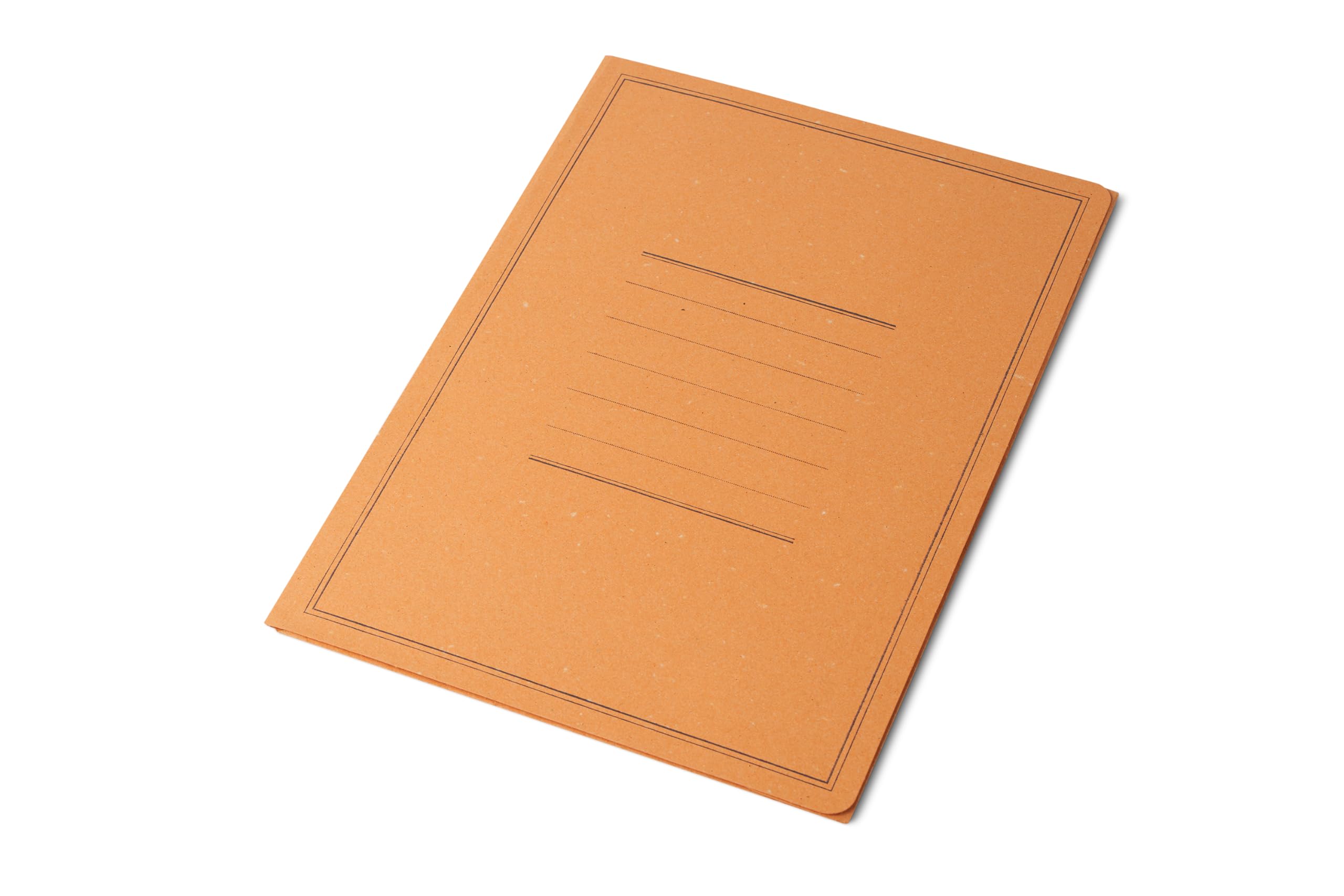 Pigna 0221801AR Pack of 50 Folder with 3 Tabs with Imprint Orange
